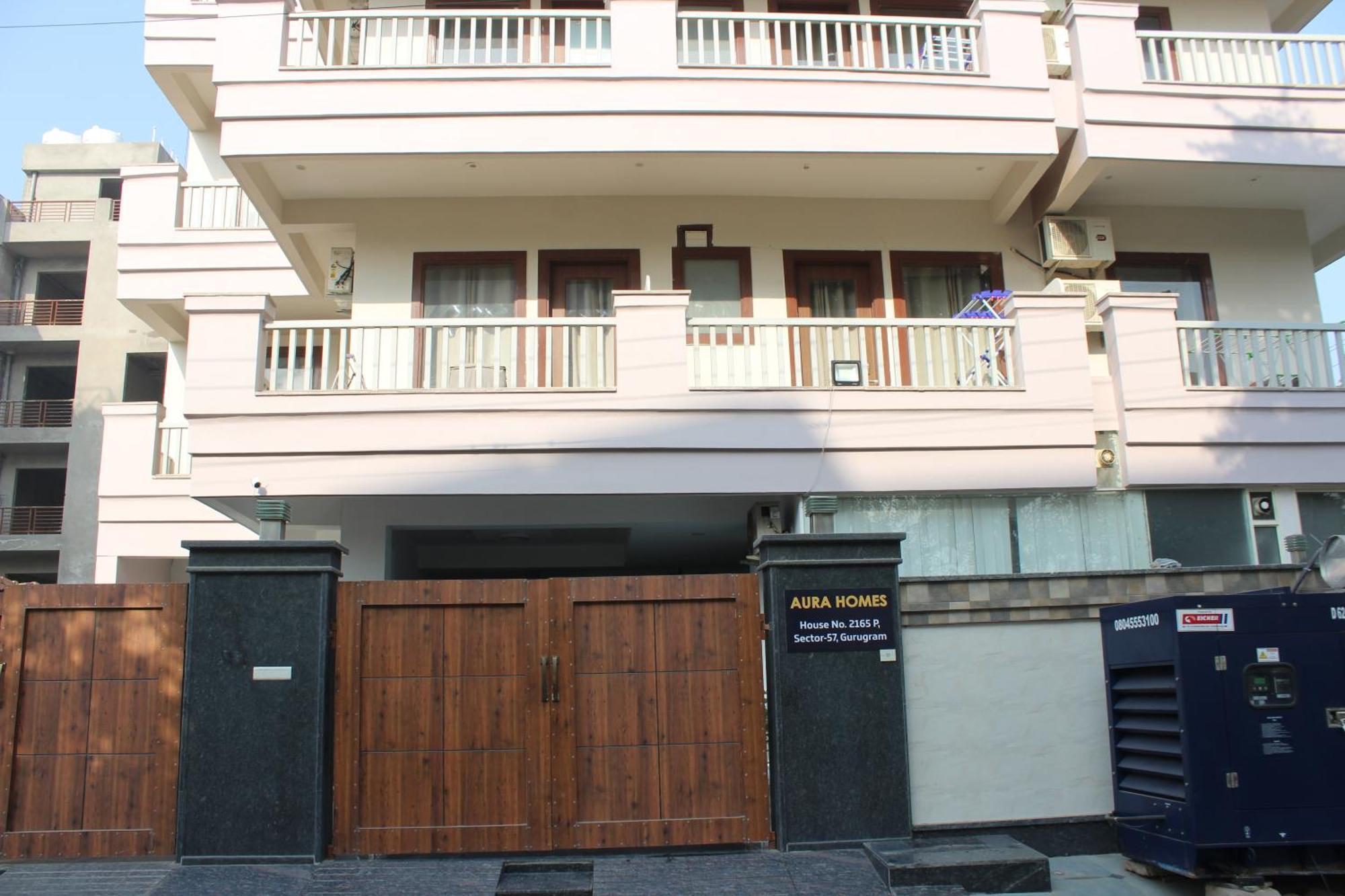 Aura Luxury Studio I Couple Friendly I Near Golf Course Road, Sector 57, Гургаон Екстериор снимка